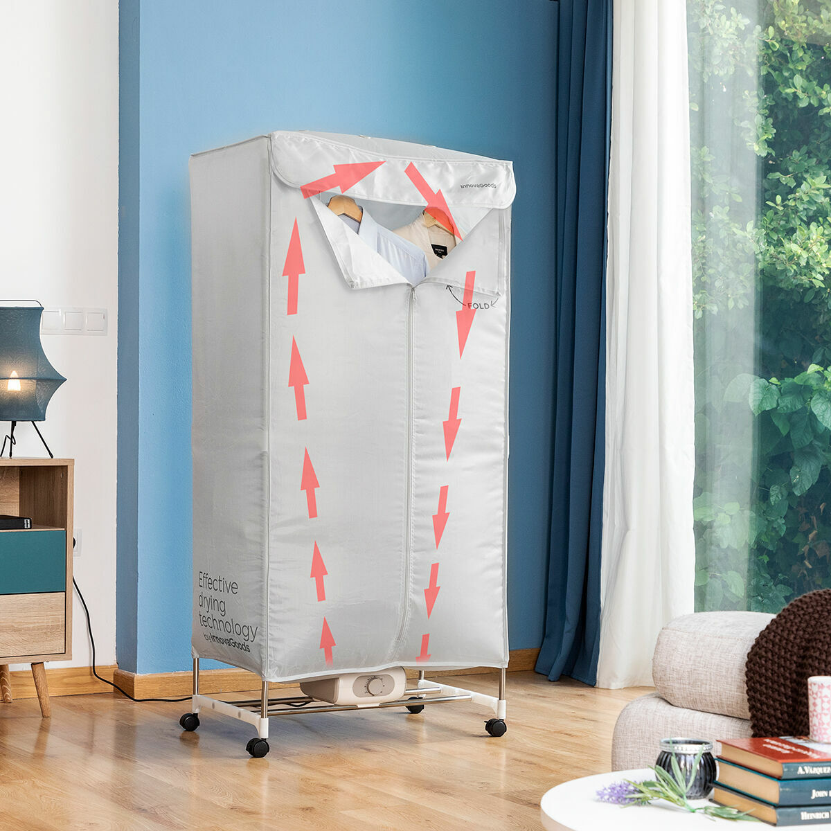 DupleDry InnovaGoods 1200W uscător electric portabil